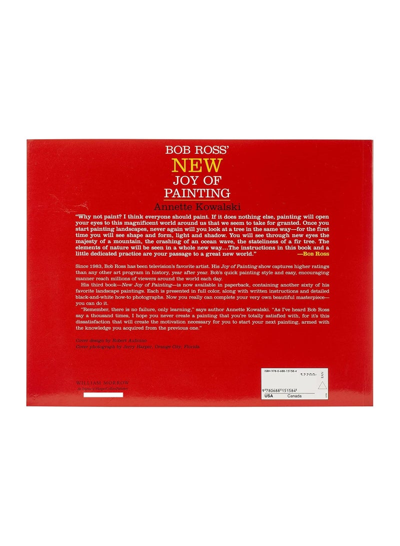 Bob Ross New Joy of Painting Book