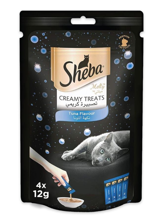 Sheba Tuna Creamy Treats 12g - Premium Pet Supplies