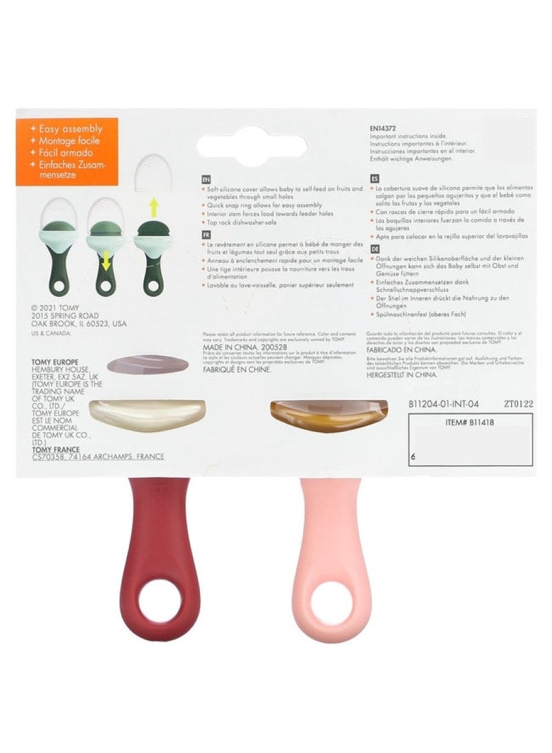 Boon Pulp Silicone Feeder for Easy Baby Feeding