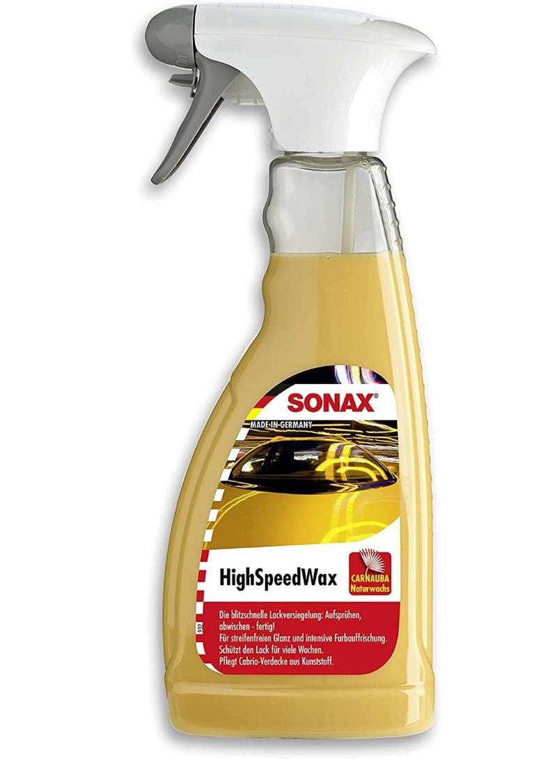 SONAX High Speed Wax 500 ML - Premium Car Care