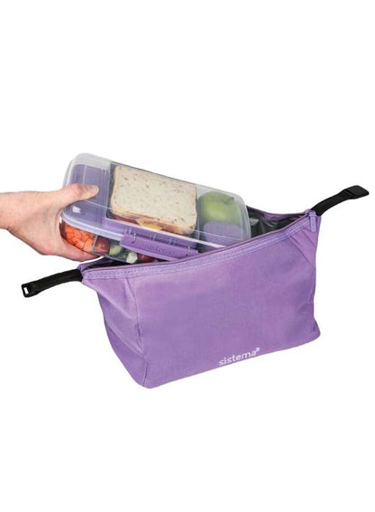 Sistema Lunch Bag Lilac - Insulated Convenience
