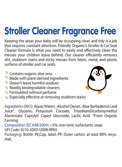 FRIENDLY ORGANIC Stroller & Car Seat Cleaner 250 ML