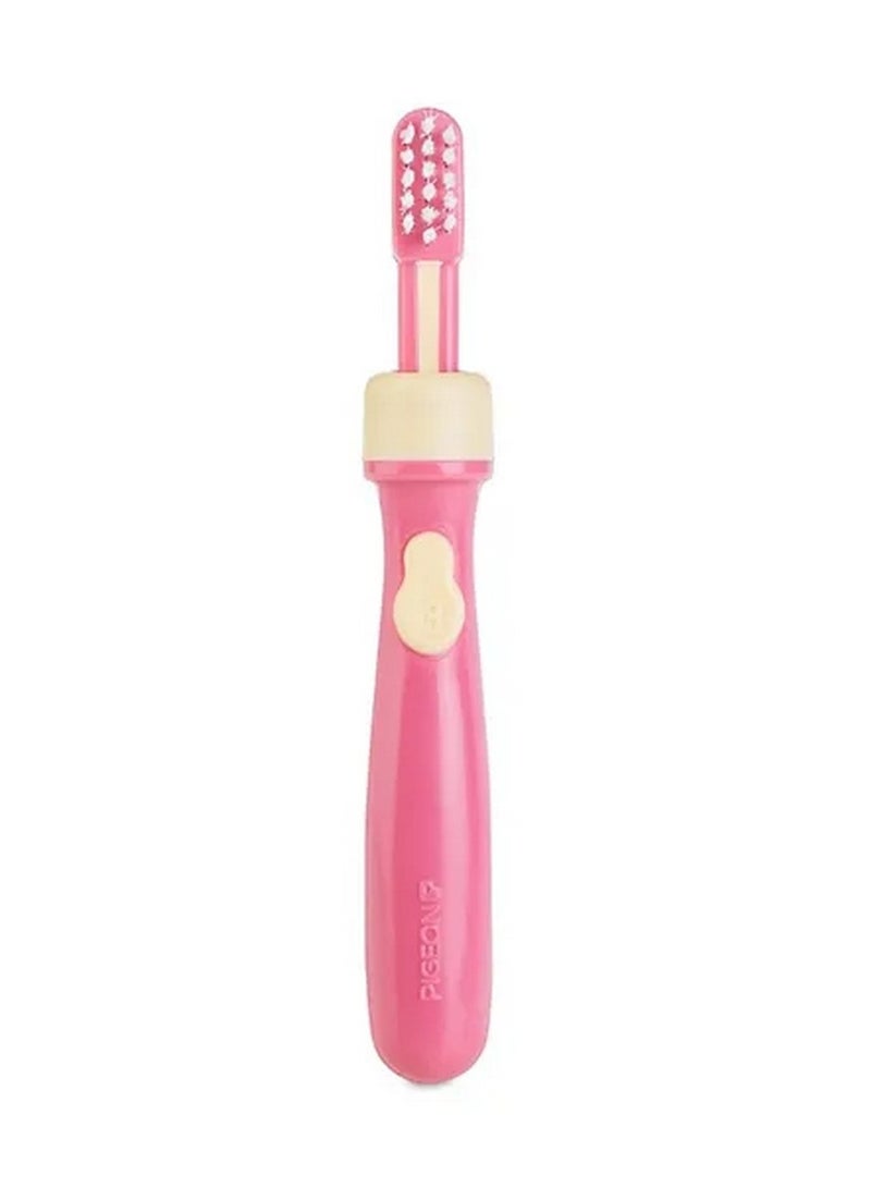 Pigeon Training Toothbrush Lesson 3 Pink
