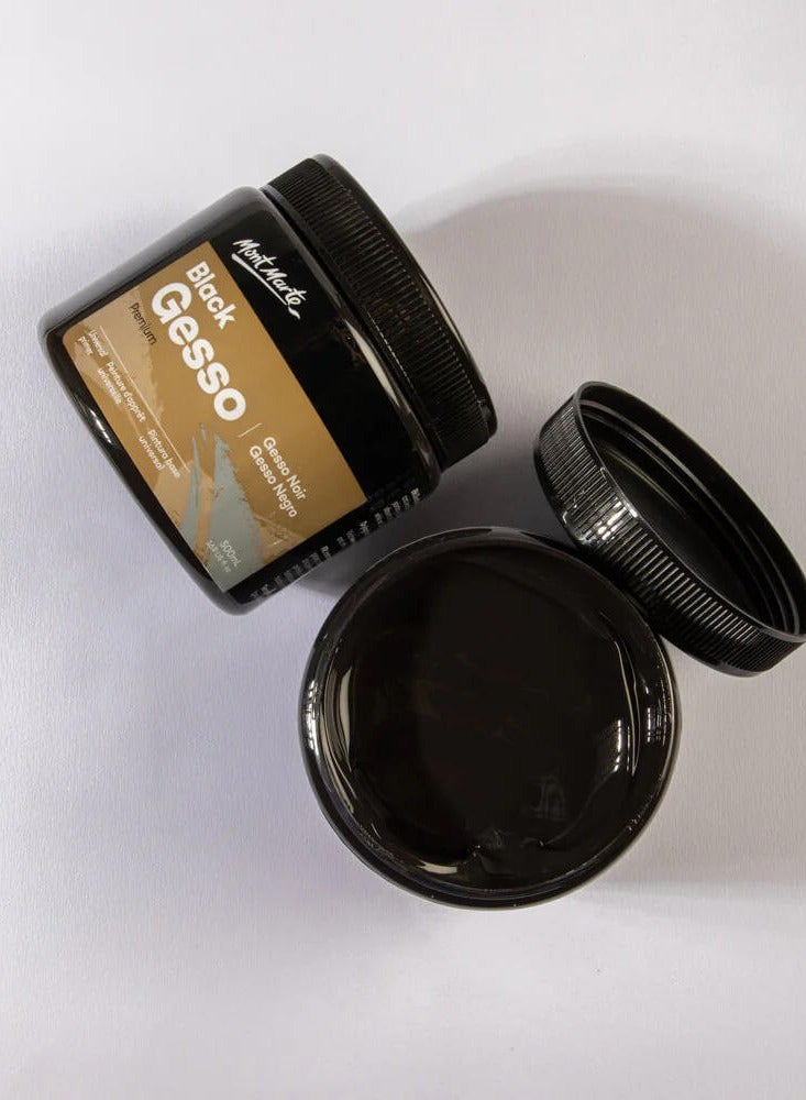 Mont Marte Premium Black Gesso 500 ML