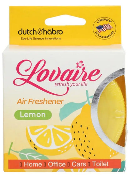 cars toilets, cars toilets 25g, dutch & habro, form gel, gel air, homes offices, homes offices cars, lemon air, lemon airfreshener, lemon gel, lovaire lemon, lovaire lemon airfreshener, offices cars, offices cars toilets, toilets 25g