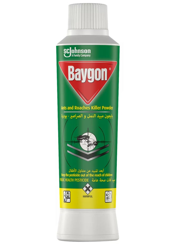 always read, ants killer, baygon, cool dry, dry place, ensure even, eye contact, fast action, hiding spots, life avoid, pets avoid, place away, powder cockroaches, spots ensure, storage keep