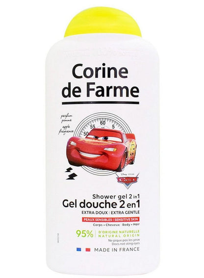 Corine De Farme Disney Cars Hair & Body Shower Gel