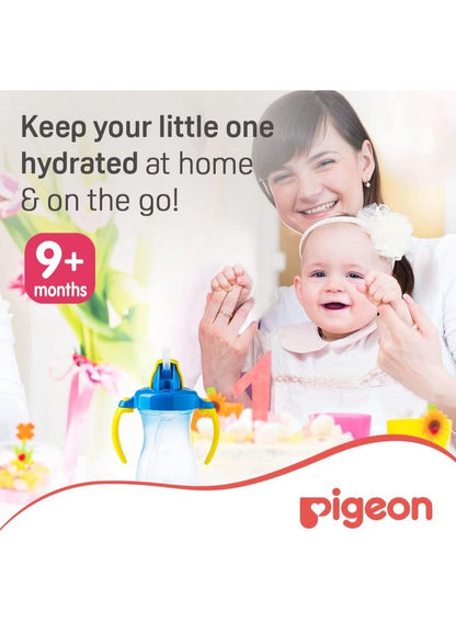 Pigeon Petite Straw Bottle 150 ML - Blue