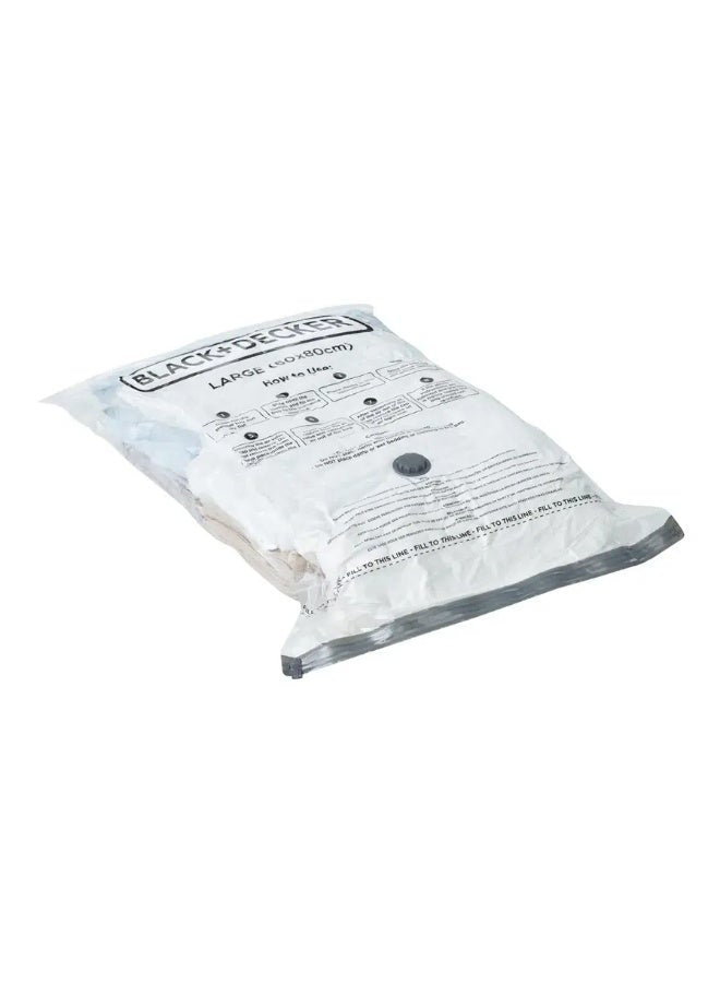 Vacuum Storage Bags Large 60x80cm BLACK&DECKER