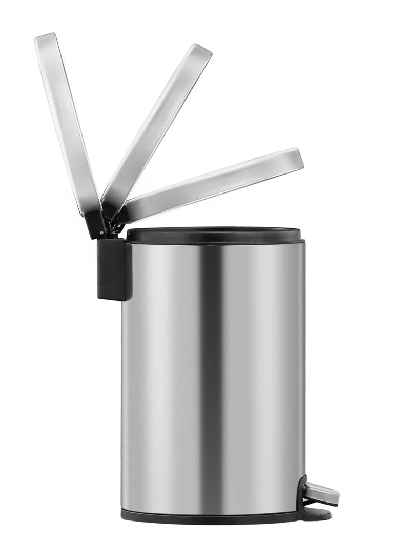 EKO Serene Stainless Steel Step Bin 12 L