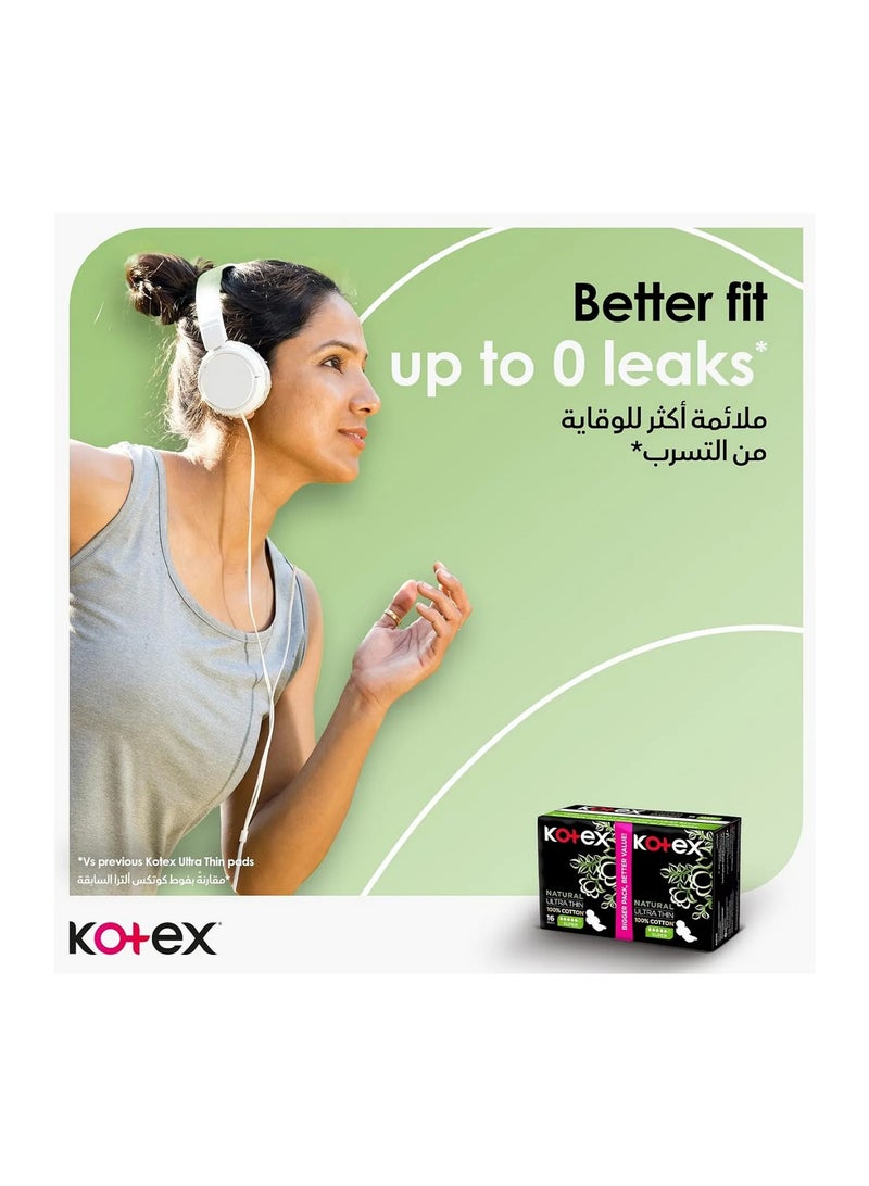 Kotex Ultra Thin Sanitary Pads for Heavy Flow