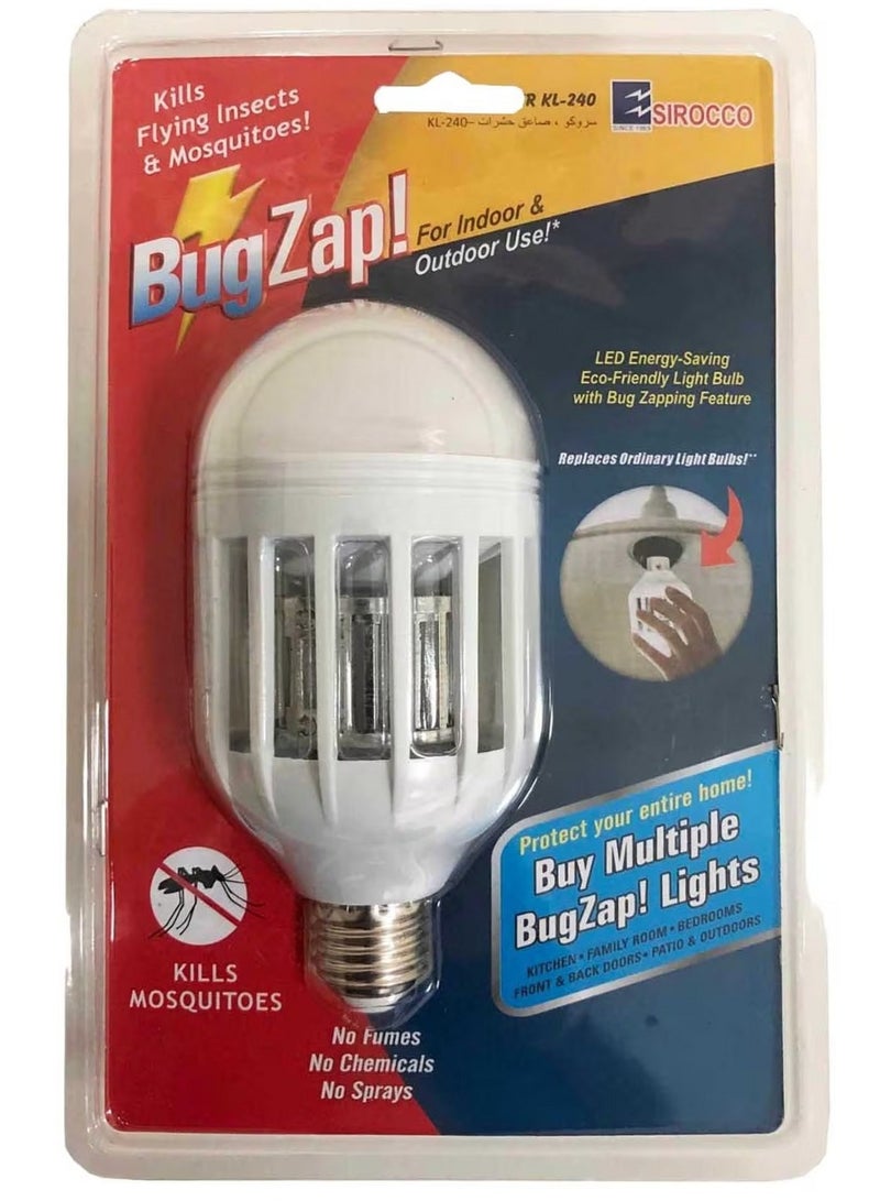 SIROCCO Bug Zap Insect Killer Lamp - Premium Protection