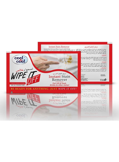 cool & cool, cool dry, cotton, get home, home car, ink dirt, instant stain, instant stain remover, multi-purpose, remover wipes, stain removal, stain remover, stain remover wipes, wet wipes