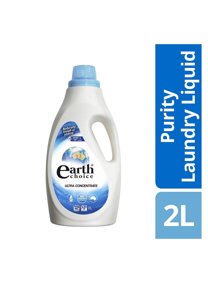 Earth Choice Ultra Concentrate Laundry Liquid 2L