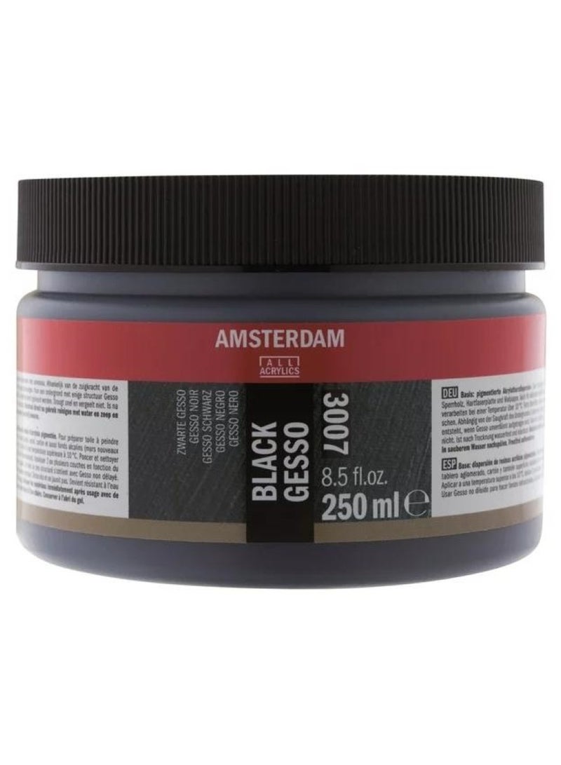 AMSTERDAM Black Gesso 250 ML