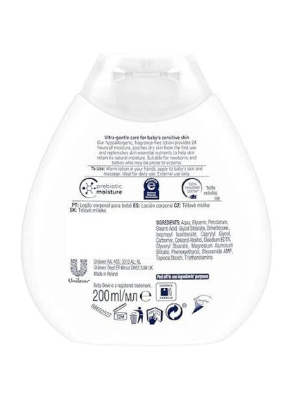 Baby Dove Sensitive Moisture Lotion 200 ML