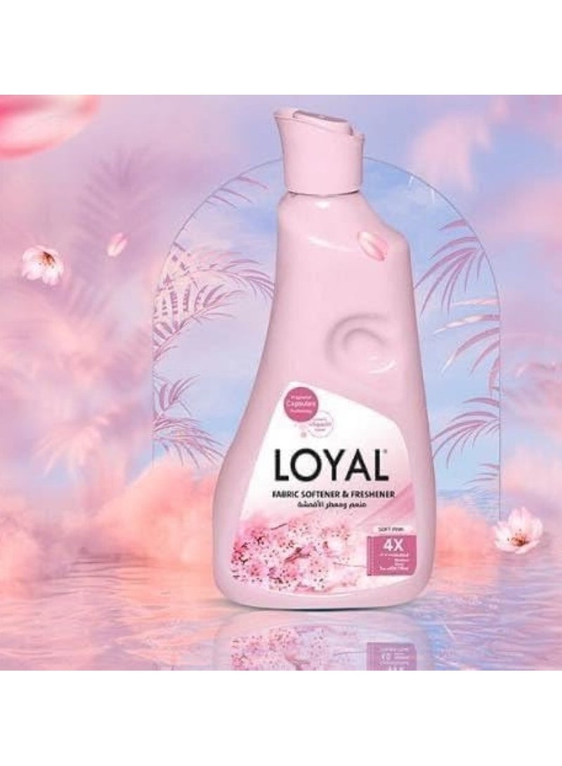 Loyal Fabric Softener & Freshener Soft Pink 1500 ML