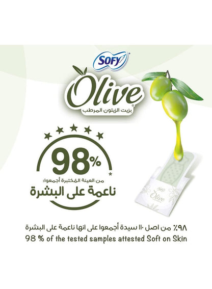 Sofy Moisturizing Olive Oil Unscented Pantyliner