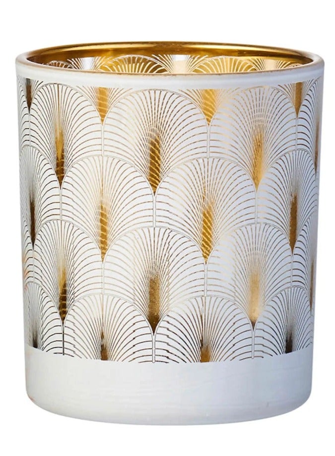Art Deco Citronella Tealight Holder 3 Pack - Waxworks