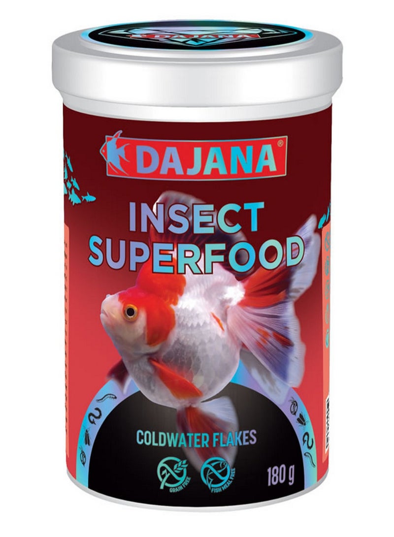 DAJANA Insect Superfood Coldwater Flakes 180 G