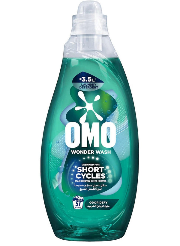 Omo Wonder Wash Liquid Detergent Odor Defy 1.4L