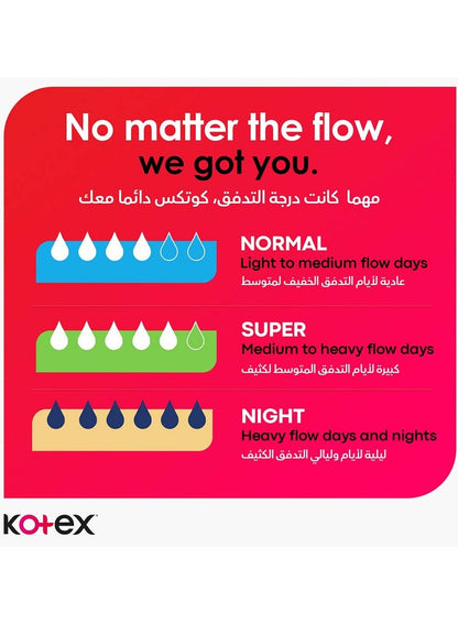 Kotex Ultra Thin Pads with Wings - 8 Count