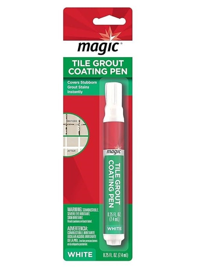 Magic Tile & Grout Coating Pen White - Magic