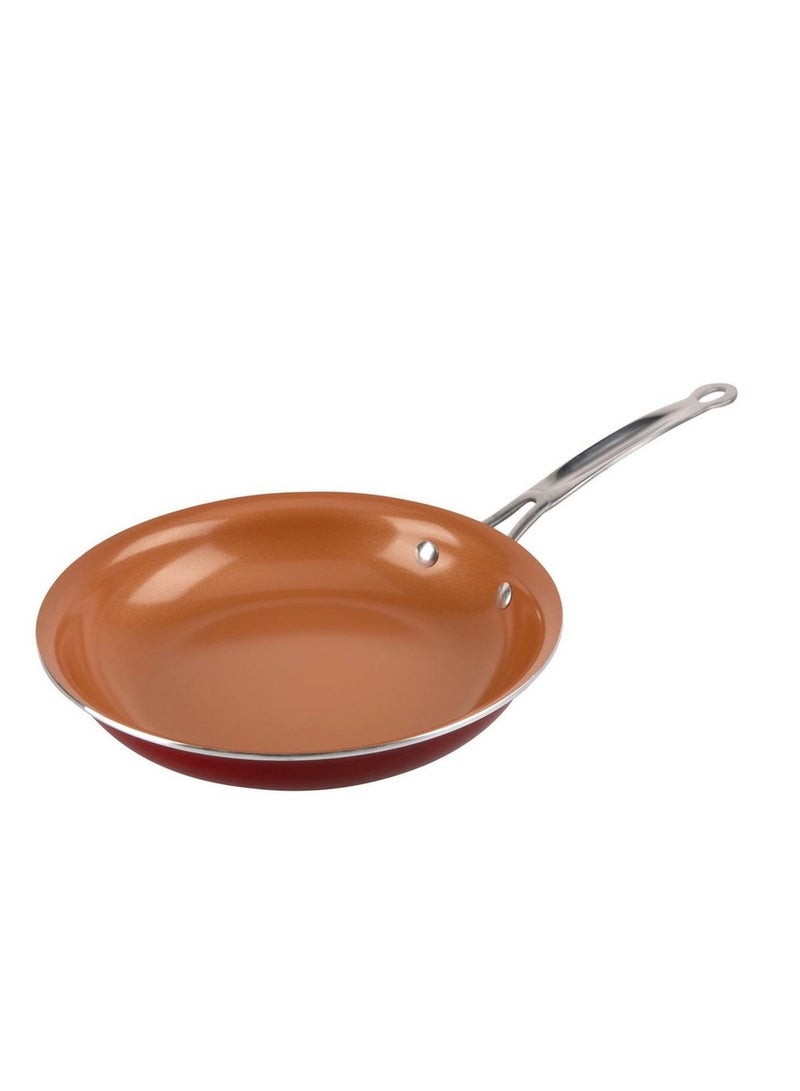 Red Copper 10inch Fry Pan - Premium Cooking Tool