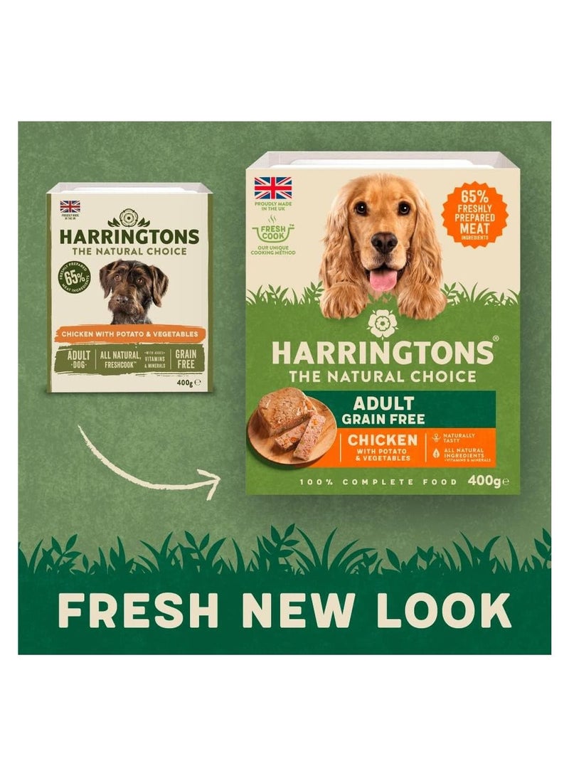 HARRINGTONS Adult Chicken & Potato Dog Food 400G