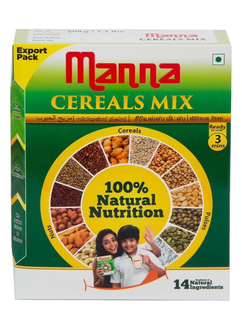 Manna Cereal Mix 500 G - Wholesome Goodness