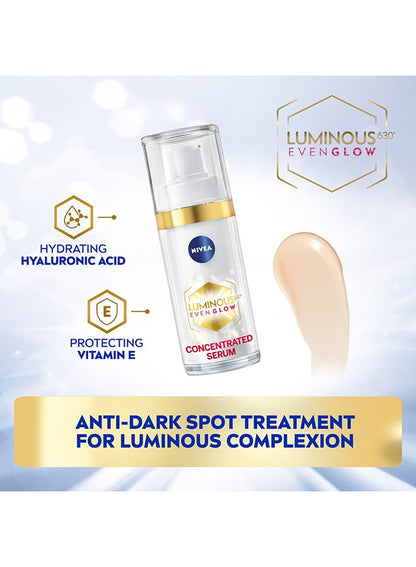 Nivea Luminous 630 Even Glow Serum 30ml