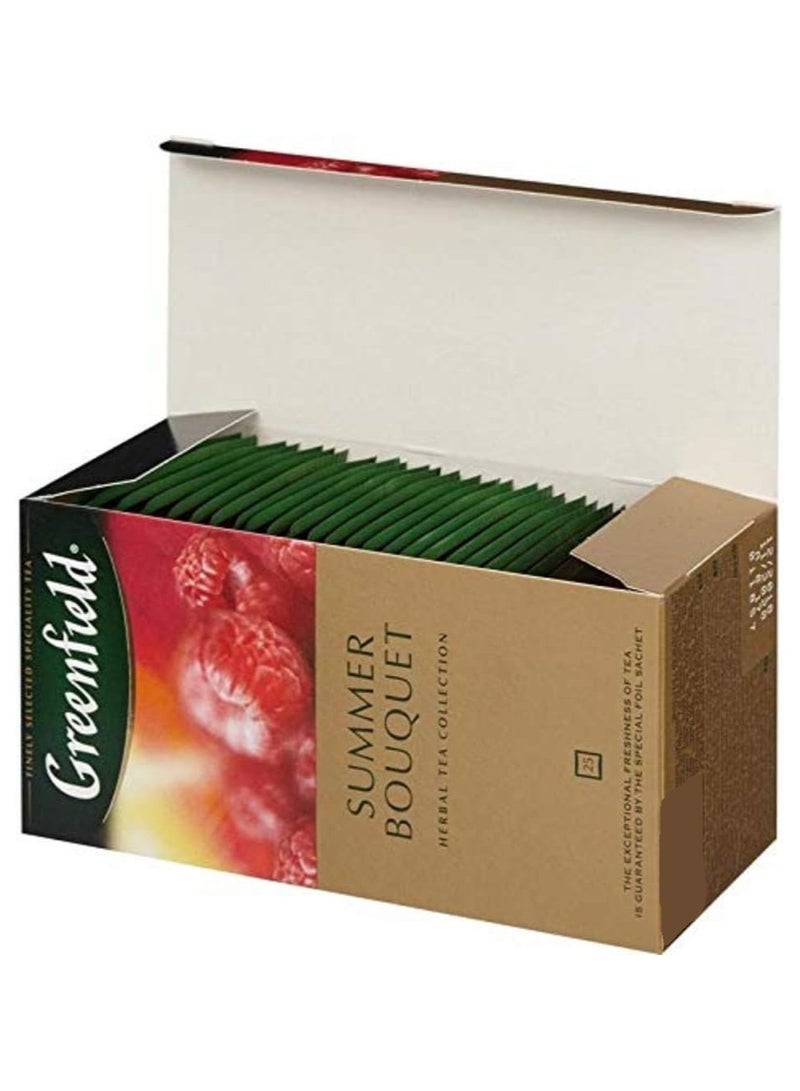 Greenfield Summer Bouquet Herbal Tea Bags 50 gm