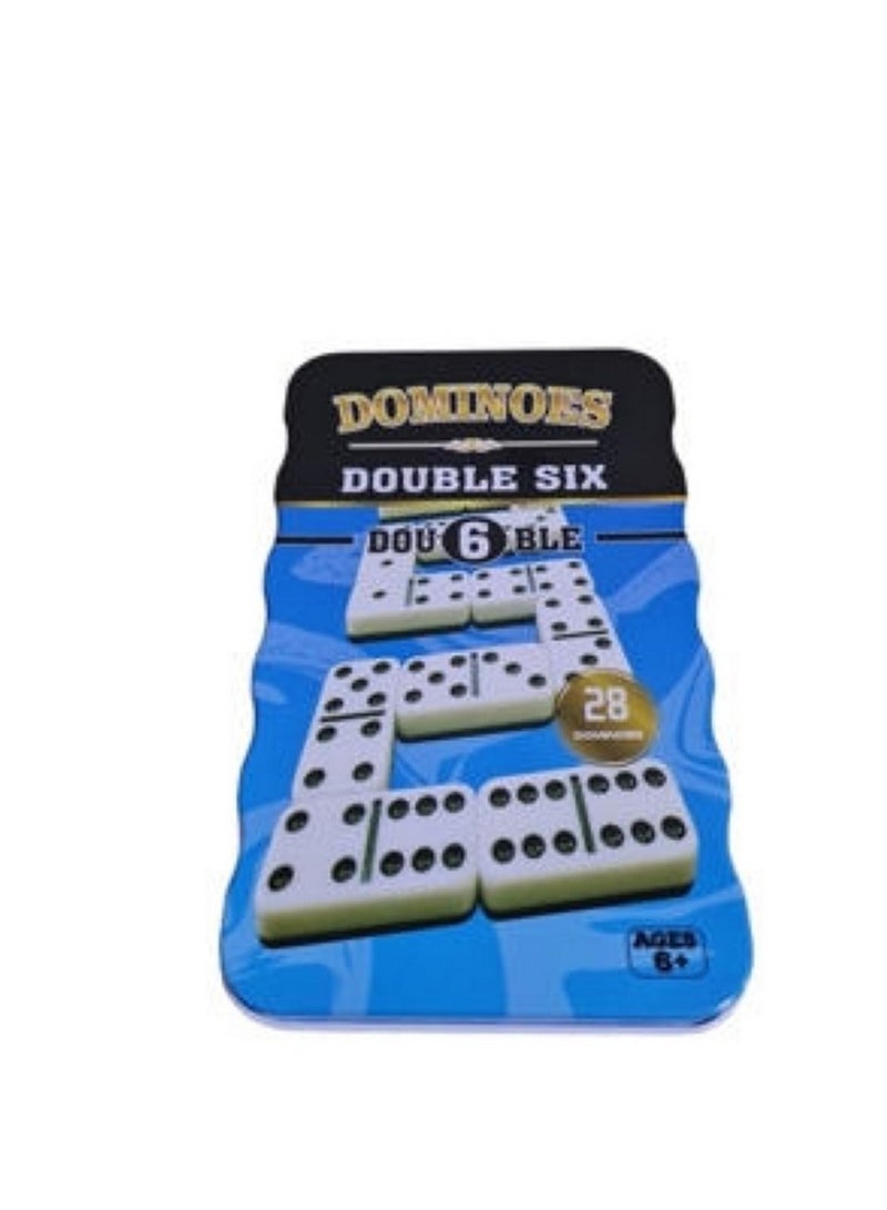 Dominoes Double Six Portable Travel Set - Dominoes