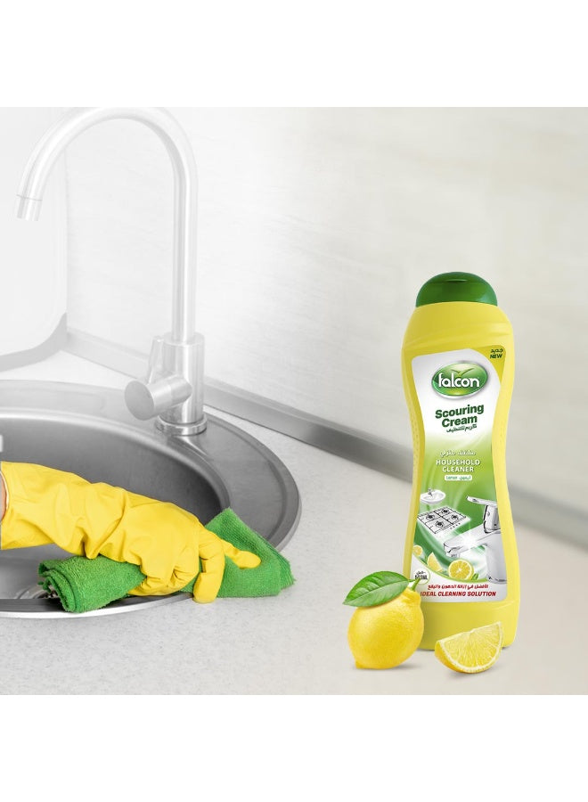 cleaner lemon, cream cleaner, cream cleaner lemon, falcon, gentle yet, lemon scent, lifts grime, remove even, scouring cream, scouring cream cleaner, soap scum, stain removal, stainless steel, steel sinks, thick cream