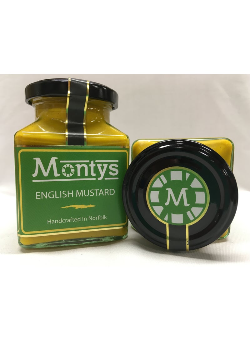Montys English Mustard 200 G - Premium Condiment