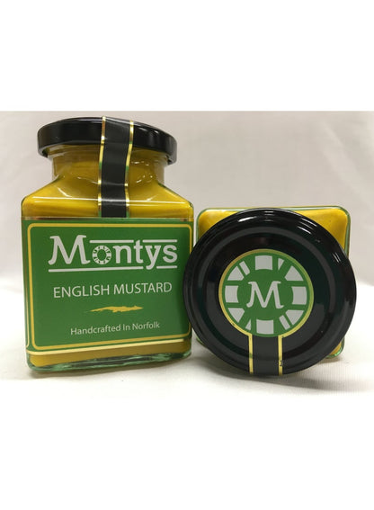 Montys English Mustard 200 G - Premium Condiment