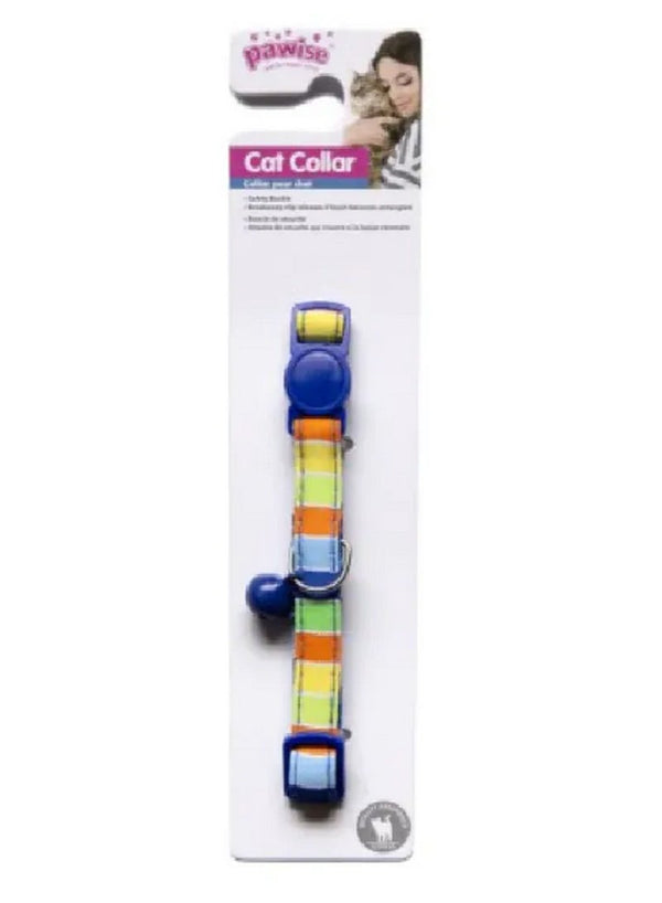 Pawise Colored Cat Collar With Bells