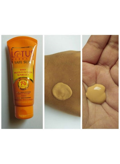 Lotus Herbals Safe Sun Sunblock SPF 70