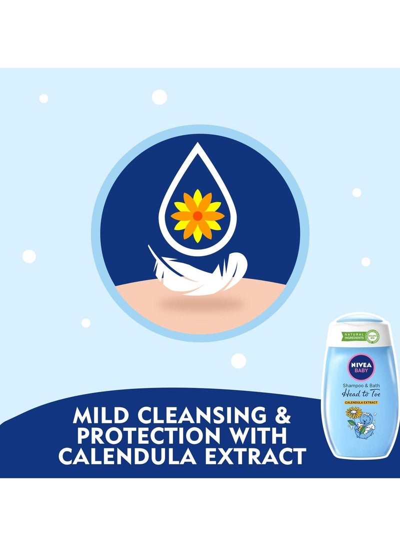 Nivea Baby Shampoo & Bath with Calendula Extract