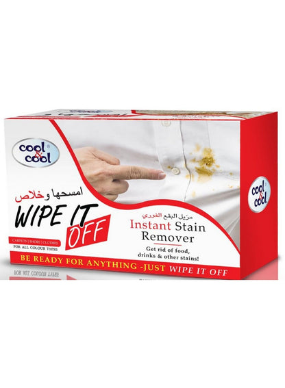 cool & cool, cool dry, cotton, get home, home car, ink dirt, instant stain, instant stain remover, multi-purpose, remover wipes, stain removal, stain remover, stain remover wipes, wet wipes