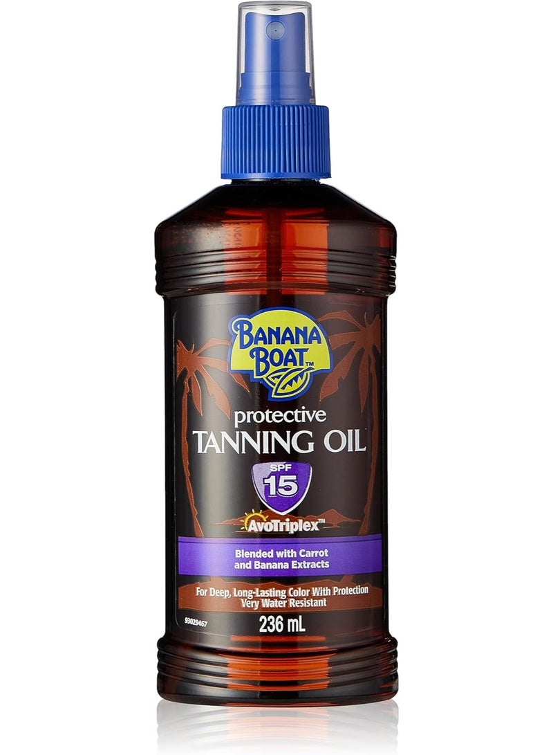 BANANA BOAT Protective Tanning Oil SPF 15