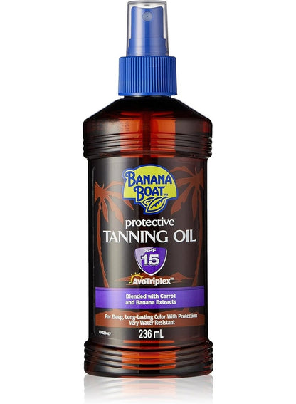 BANANA BOAT Protective Tanning Oil SPF 15