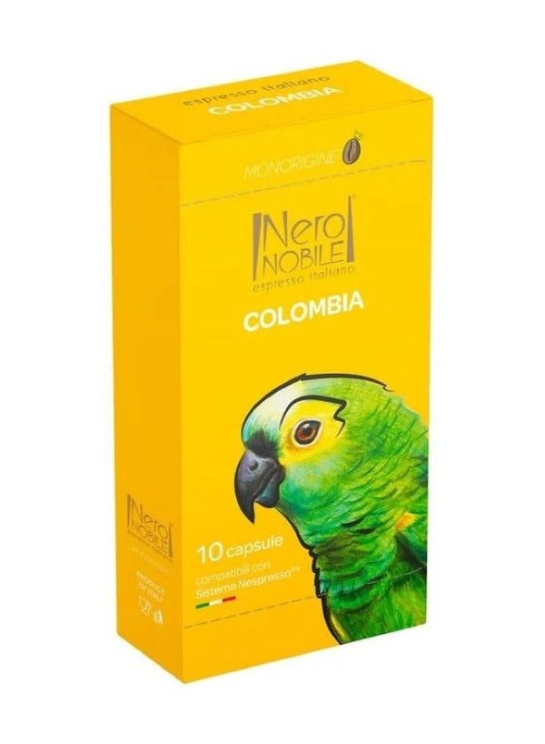 Nero NOBILE Espresso Italiano Colombian Coffee Capsules