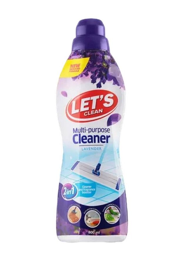 LET'S CLEAN Multi-Purpose Cleaner Lavender 800ml