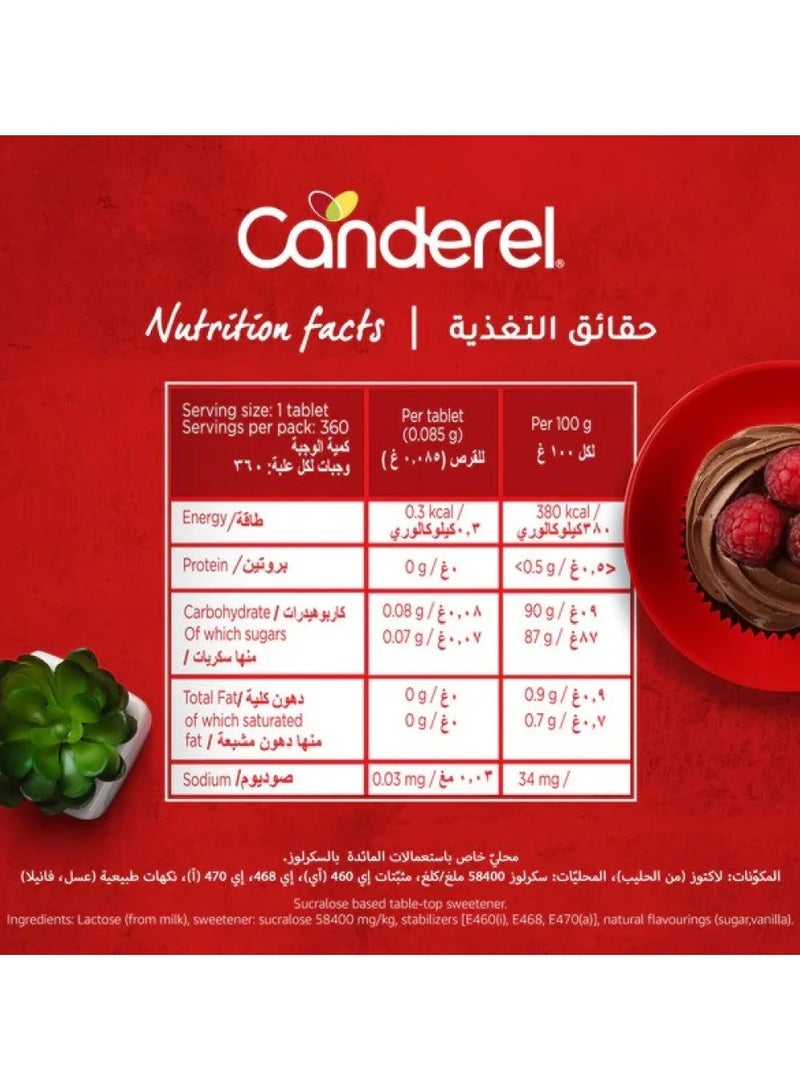 Canderel Sucralose 300+60 Tabs