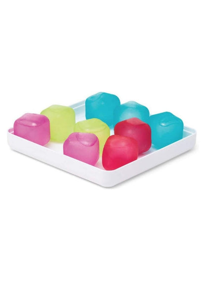 Joie Reusable Ice Cubes & Tray Set - Rainbow