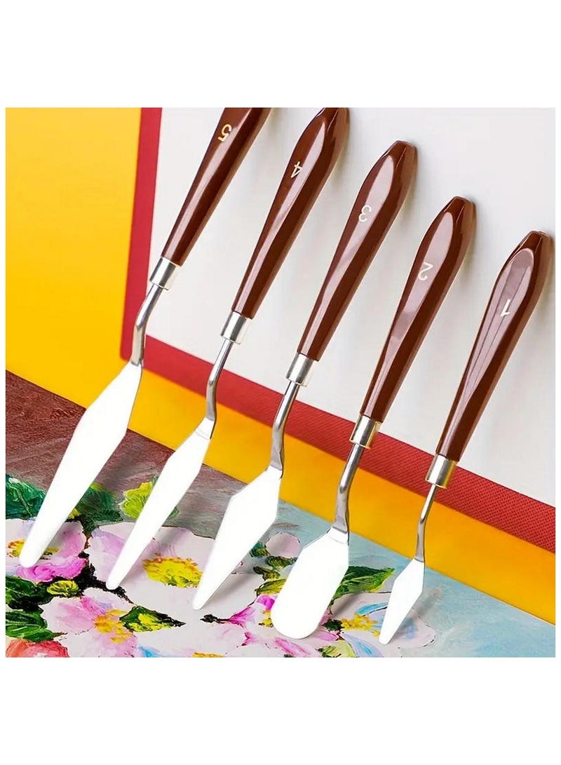 Stainless Steel Palette Knives Set - Generic