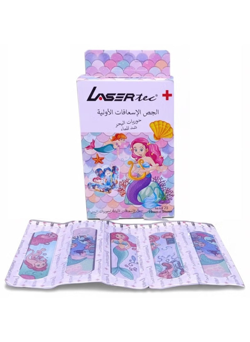 56mm fun, 56mm fun gentle, adhesive plasters, aid kit, aid kits, fun gentle, fun gentle bandages, gentle bandages, kids mermaid, kids mermaid adhesive, kit fun, lasertec, mermaid adhesive, mermaid adhesive plasters, sensitive skin