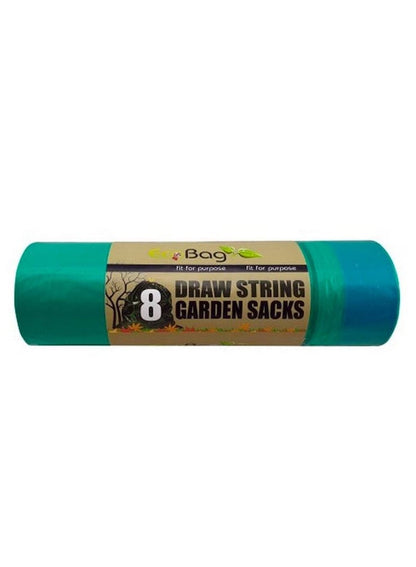 ECOBAG Garden Sacks Drawstring 50L Pack of 8