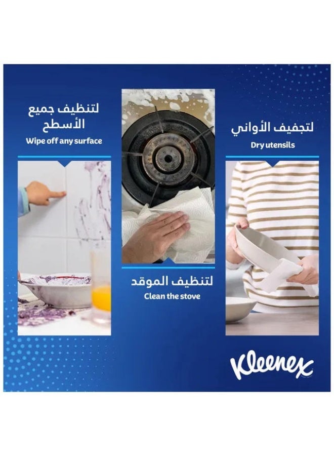 Kleenex Multi Purpose Kitchen Towels - 2 Ply, 4 Rolls